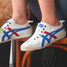 Onitsuka Tiger鬼冢虎男鞋女鞋24冬季一脚穿轻便懒人鞋帆布鞋低帮板鞋透气休闲鞋 0143/小白鞋/一脚穿 37