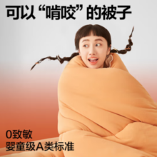 20点！YANXUAN 网易严选 自发热A类冬被220*240cm  3.56斤