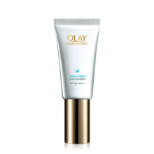 玉兰油（OLAY）小白伞水感透白隔离高倍清透护肤品防晒霜温和不刺激50ml