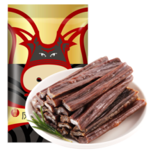 科尔沁 超干风干牛肉干 原味175g 袋装 休闲零食 肉干肉脯 内蒙特产小吃