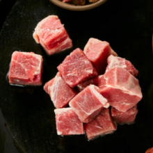 HONDO 恒都 国产谷饲原切牛腩块 2斤