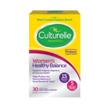 Culturelle康萃乐女性益生菌平衡私处菌群呵护私密花园益生元乳酸杆菌30粒