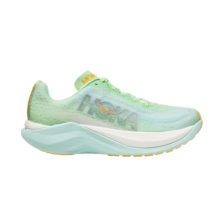HOKA ONE ONE男女款冬季马赫X竞训公路跑步鞋MACH X缓震轻便透气 青柠色 / 亮海蓝-女 38