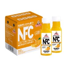 再降价、88vip：福兰农庄 NFC橙汁300ml×6瓶