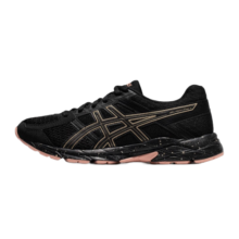 亚瑟士ASICS 女鞋跑鞋透气跑步鞋缓震网面运动鞋 GEL-CONTEND 4 黑色 36