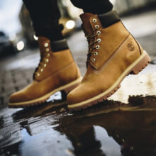 添柏岚（Timberland）【JD物流】踢不烂添柏岚经典6寸大黄靴户外男女同款防水真皮宽版 10061W男款-小麦色 41.5