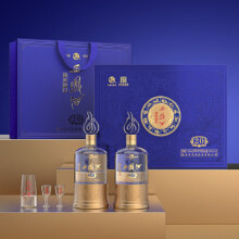 中华老字号，西凤酒 盛世珍藏20年 52度 凤香型白酒礼盒装 500ml*2瓶