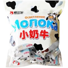 熊三岁 小奶牛牛奶味 威化饼干400g