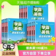 2024秋经纶学典学霸暑假衔接一升二升三四作业同步训练试卷测试卷