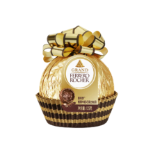 京东百亿补贴：Ferrero 费列罗 金色璀璨 奢华大金球 榛果巧克力 125g 礼盒