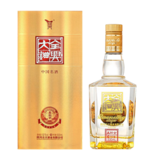 Plus:全兴大曲 老八大名酒 晶彩金 浓香型白酒 宴席宴请自饮 52度 500mL 1瓶 单瓶装