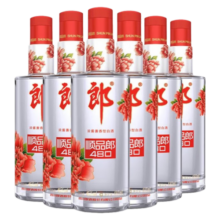 郎酒顺品郎红顺480 45度浓酱兼香型白酒过节送礼 45度 480mL 6瓶 -顺品郎 红顺