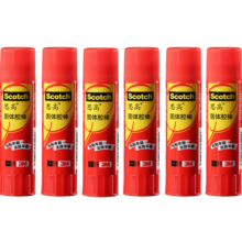 3M 胶棒 固体胶/固体胶棒/固体胶水 办公用品 20g/支 6支装 5020B