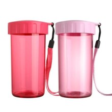 特百惠雅致随心水杯300ml塑料防漏便携运动杯子家用防漏学生水杯