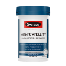Swisse 斯维诗 雄风片 男士活力片 玛咖牡蛎精袋鼠精华淫羊藿 提振精力 雄风片120粒
