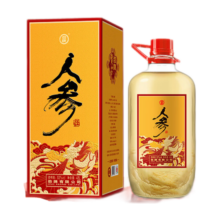 预售：劲牌 人参 2025贺岁版 52度 浸泡酒 4.5L 大桶装