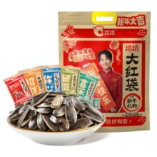 6日20点开始、限1000件：洽洽大红袋瓜子大礼包800g 郭麒麟款年货王混合风味零食炒货
