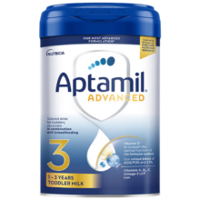Aptamil 爱他美 英国白金版 婴幼儿配方奶粉3段 800g(HMO DHA 益生元)