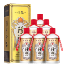 PLUS会员、需首购：珍酒佳品经典 53度酱香型白酒500ml*6整箱装