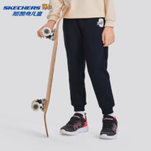 20点开始：Skechers 斯凯奇 儿童宽松舒适休闲加绒长裤 多色可选