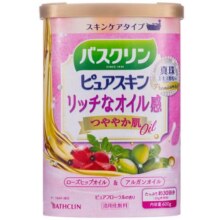 巴斯克林浴盐花香沐浴全身泡澡球足浴泡脚粉去角质日本温泉入浴剂