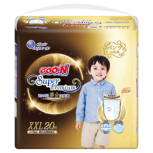 大王GOO.N光羽鎏金系列小短裤 小短裤 XXL20片（≥15kg）