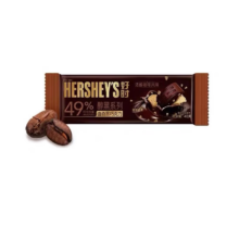 临期品、PLUS会员：HERSHEY'S 好时 浓醇咖啡风味曲奇黑巧克力 40g*3件