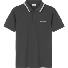 Columbia23春夏新款哥伦比亚T恤男户外速干衣POLO翻领短袖AE0412 012 S 170/92A