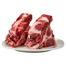 百里炙国产原切牛脊骨1000g/袋 牛蝎子带肉牛骨炖汤煲汤食材牛肉生鲜 原切牛脊骨1kg