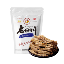 老四川 五香牛肉干250g 休闲零食 四川特产金角中华老字号