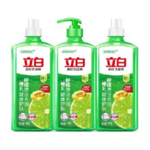 再降价、88VIP：立白 青柠洗洁精 1kg*3瓶