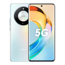 plus会员：荣耀X50 第一代骁龙6芯片 1.5K超清护眼硬核曲屏 5800mAh超耐久大电池 5G手机 12GB+256GB 雨后初晴