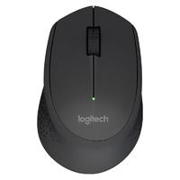 logitech 罗技 M275鼠标 无线鼠标 办公鼠标 右手鼠标 黑色 带无线2.4G接收器
