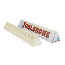 三角（Toblerone）瑞士白巧克力含蜂蜜及巴旦木糖100g 休闲零食圣诞节礼物生日礼物