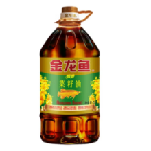 金龙鱼 食用油醇香（纯香）菜籽油5L （新老包装交替发货）