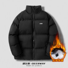 德尔惠 加厚保暖棉服外套男款面包服