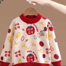 PLUS会员、京东百亿补贴：SNOOPY 史努比 儿童加绒毛衣