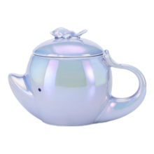 4日20点、PLUS会员：星巴克（Starbucks） 夏日海边系列 海豚造型款 马克杯 355ml
