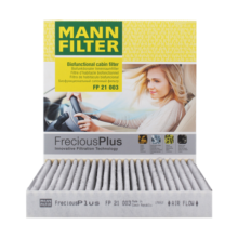 曼牌（MANNFILTER）FP21003抗菌防过敏空调滤芯格适用新思域锋范缤智凌派XRV哥瑞讴歌