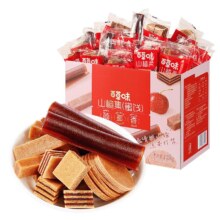百亿补贴：百草味礼盒 山楂集 500g 约30小包