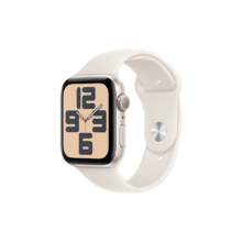 Apple/苹果 Watch SE 2024款 智能手表GPS款44毫米 星光色S/M