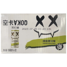 临期：空卡 绿豆棒冰味苏打酒350ml*12罐