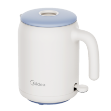 美的（Midea）【国家补贴】电热水壶烧水壶小型家用便携差旅0.6L开水壶净甜智能断电304不锈钢热水壶SH06X6-103