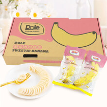 5号：Dole都乐 菲律宾甜蕉2斤盒装 *3件