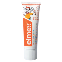 百亿补贴：elmex进口美白含氟温和宝宝0-6岁专效防蛀儿童牙膏50ml*2