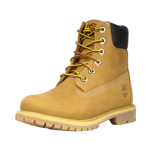 Timberland添柏岚女鞋大黄靴户外防水潮流百搭 10361W宽楦版 小麦色 6