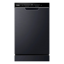 海尔（Haier）洗碗机小蛮腰X3000嵌入式12套超窄晶彩变频80℃消杀分区洗开门速干一级水效【超窄45cm】 【X3000】45cm宽度+分区洗+无界晶彩屏