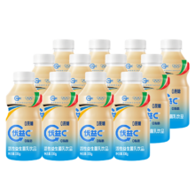 再降价：蒙牛（MENGNIU）优益C 0蔗糖原味 活菌型乳酸菌饮品 330g×12瓶
