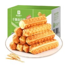 品牌新客、88VIP：良品铺子 手撕面包棒 奶酪味 750g/箱 拍5件