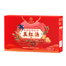 九芝堂 阿胶燕窝补气养血五红汤 1盒 30袋